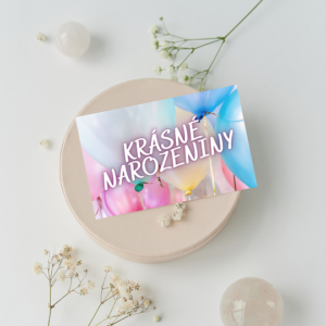 přání k narozeninám - balonky